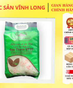 Gạo thơm ST25 canh tác hữu cơ Hồng Tân 5kg